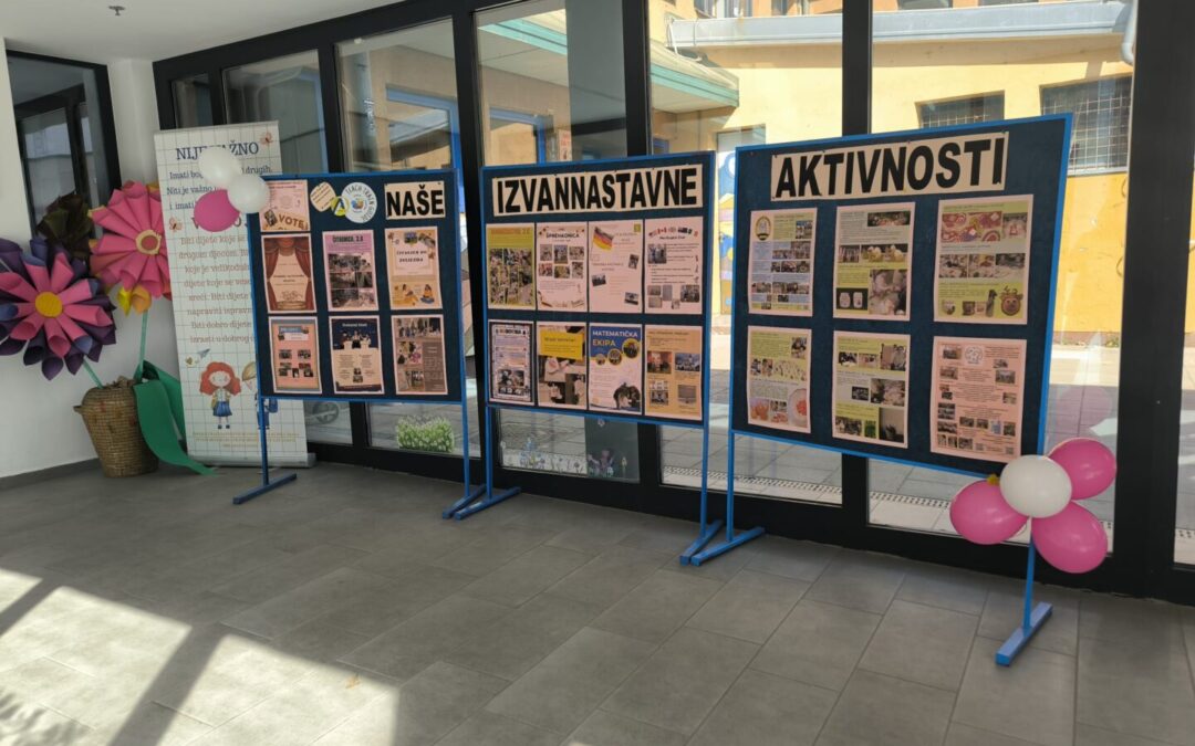 Izložba Naše izvannastavne aktivnosti