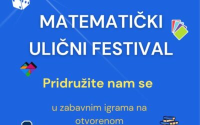 Matematički ulični festival – 24. listopada 2026.